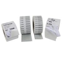 Etiqueta RFID ZEBRA 97x27mm papel, protegido, TT, Z-PERFORM 1500T Adhesivo permanente 76,2 mm 1000/rollo, 2/caja 
