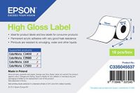C33S045537 - Rouleau d'étiquettes continue EPSON High Gloss 76mm x 33m - TRAZA