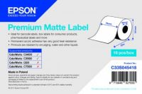 C33S045418 - Rouleau d'étiquettes continue EPSON Premium Matte 76mm x 35m - TRAZA